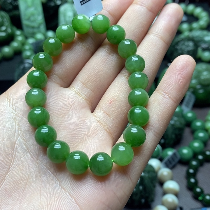 和田玉111手串未镶嵌