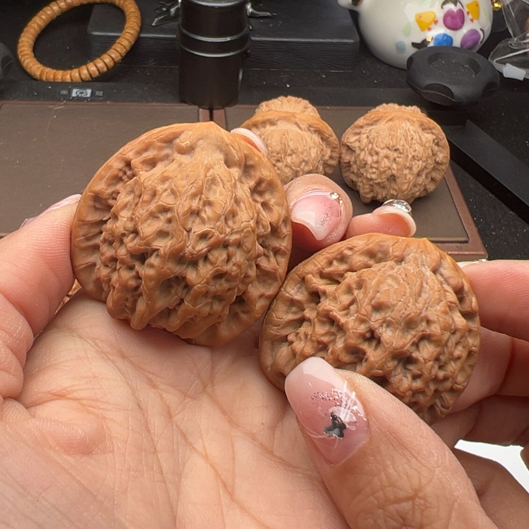 文玩核桃把件金公子41