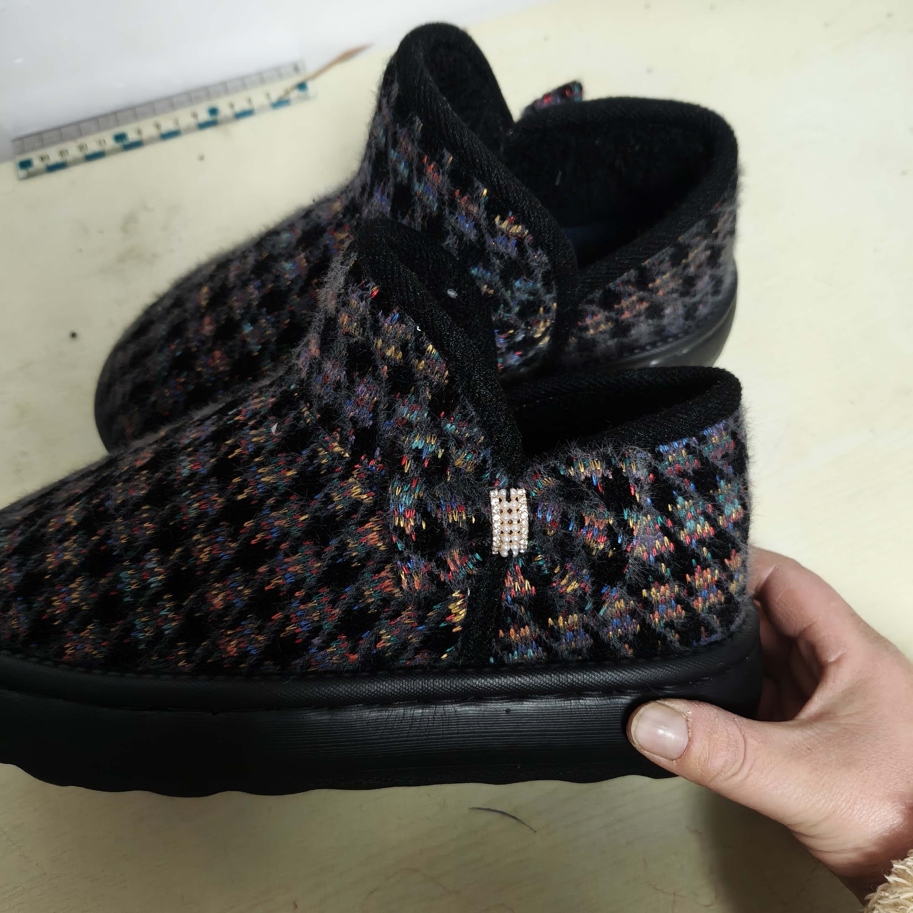 女款短袖，蝴蝶结，厚底防滑