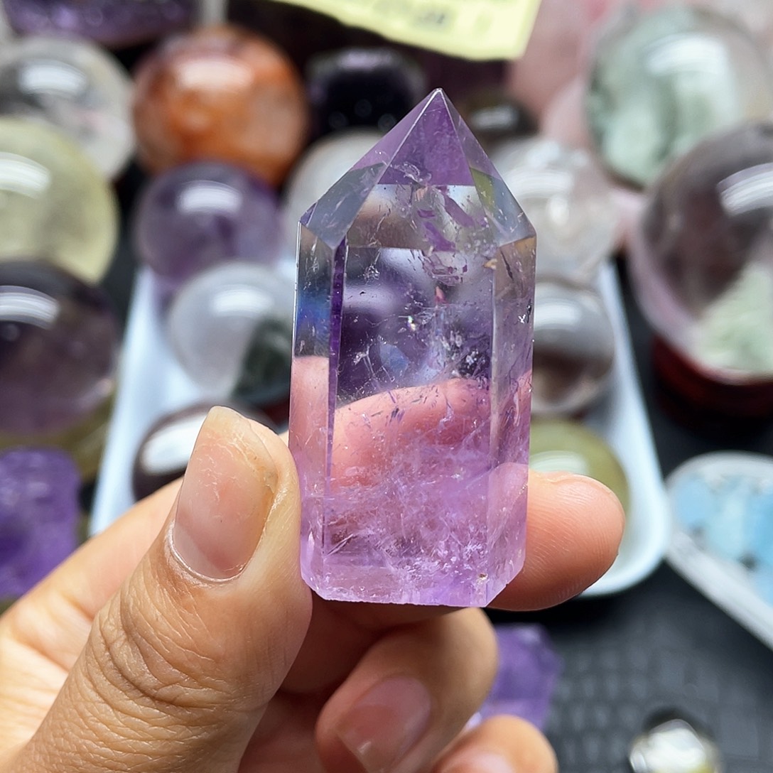 未镶嵌珠宝半成品紫晶7