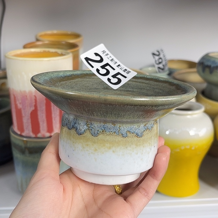 景德镇陶瓷盆 满30包邮 口10.5 开播福利！！！