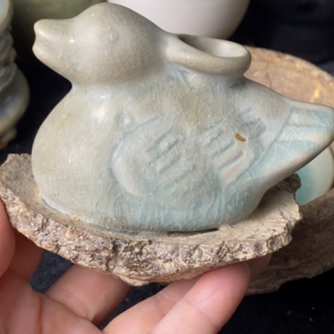 炉宝丰清凉寺汝窑残器