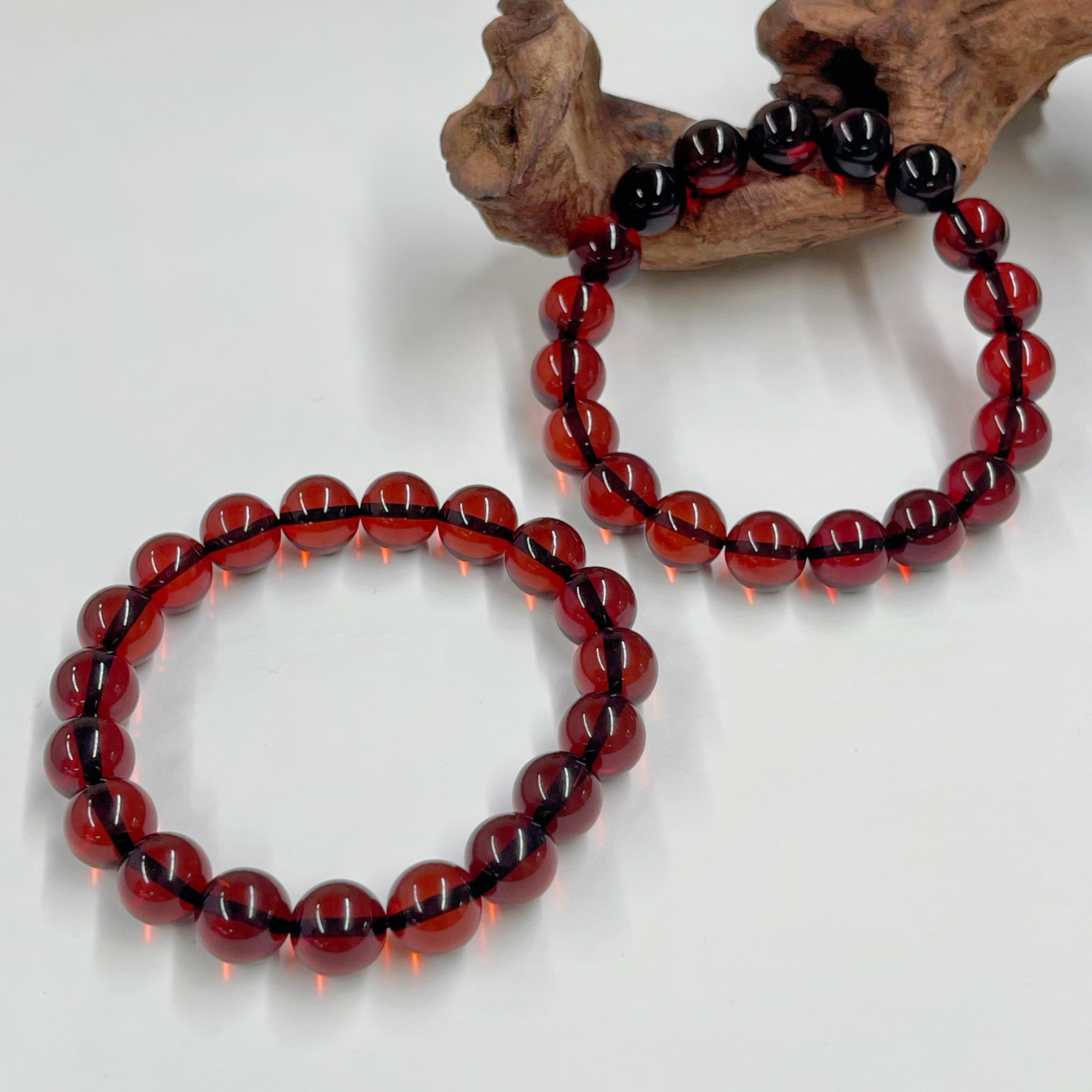 【小宝珠宝】21  S99903-血珀单圈手串-多样性其一-10mm