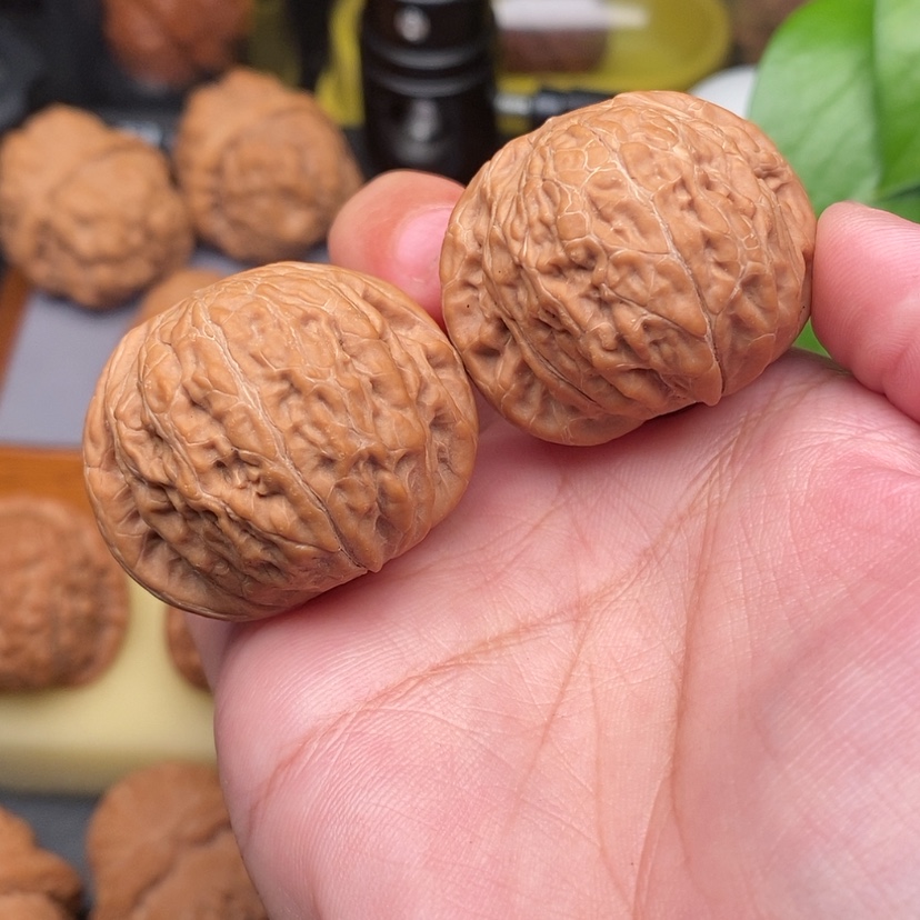 【闪购商品】文玩核桃把件铁锤全品36