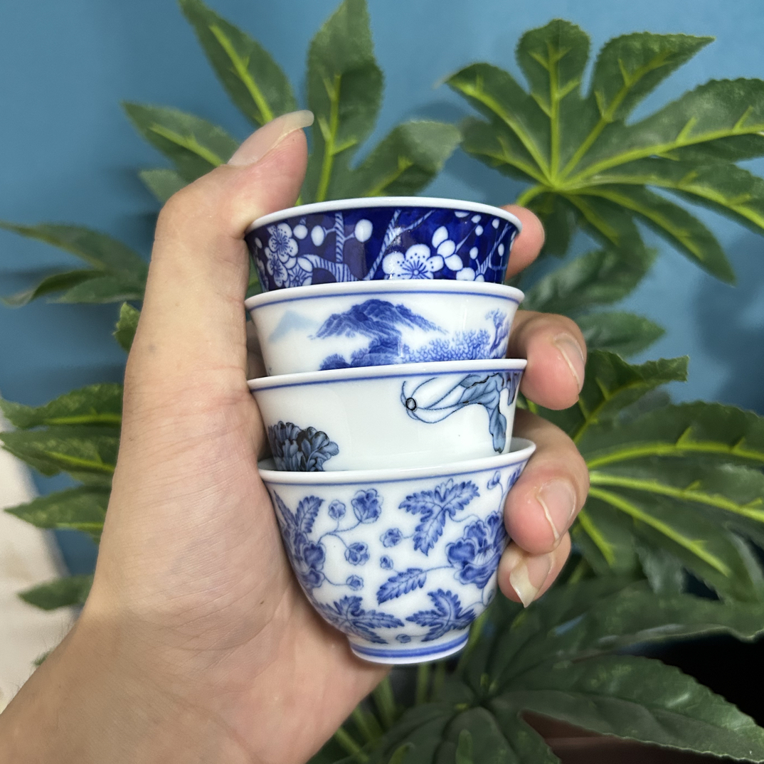 景德镇青花釉下彩套装