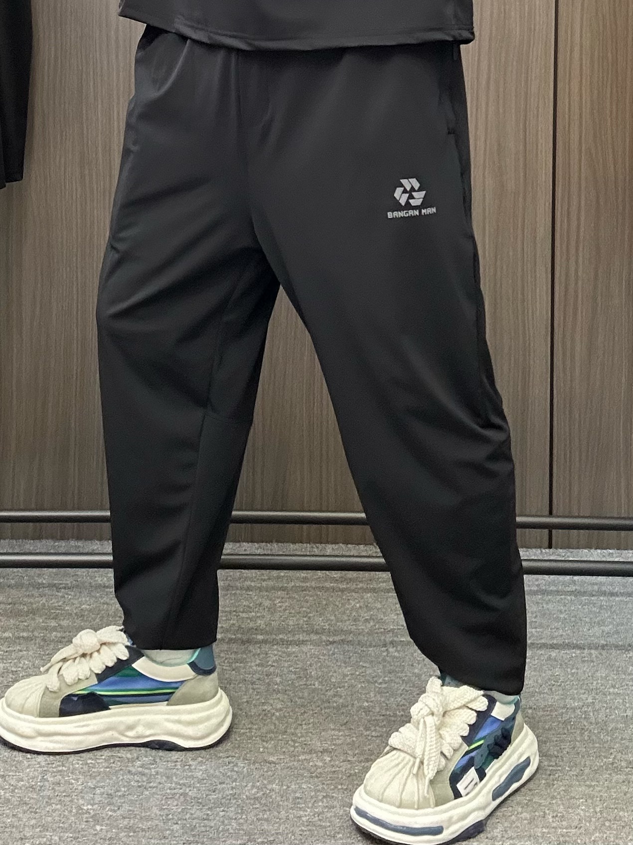 MX669速干超高弹束脚宽松加大加肥运动卫裤