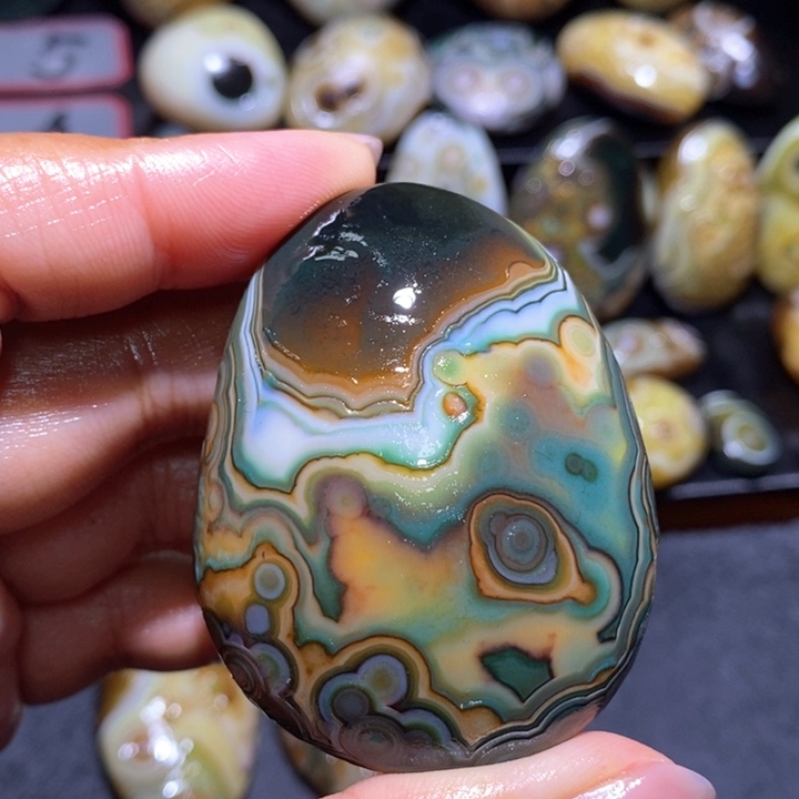 玛瑙/玉髓吊坠(不含链)未镶嵌