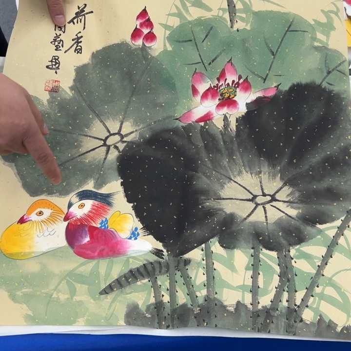 国画国画纯手绘作品