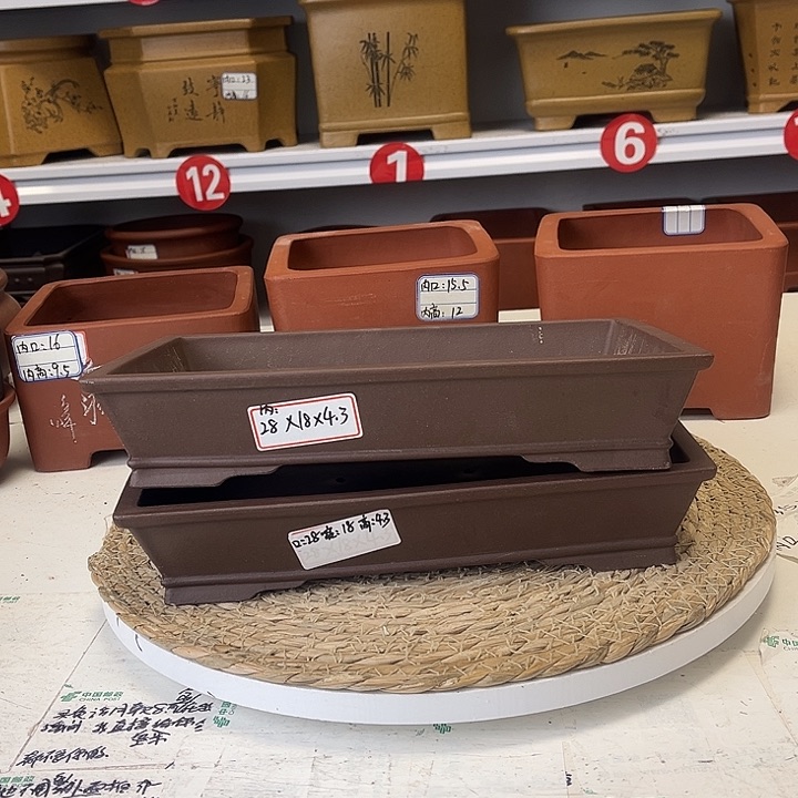 紫砂花盆紫砂艺术，