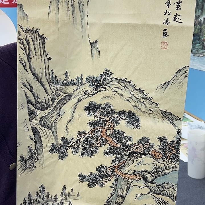 国画手绘国画作品