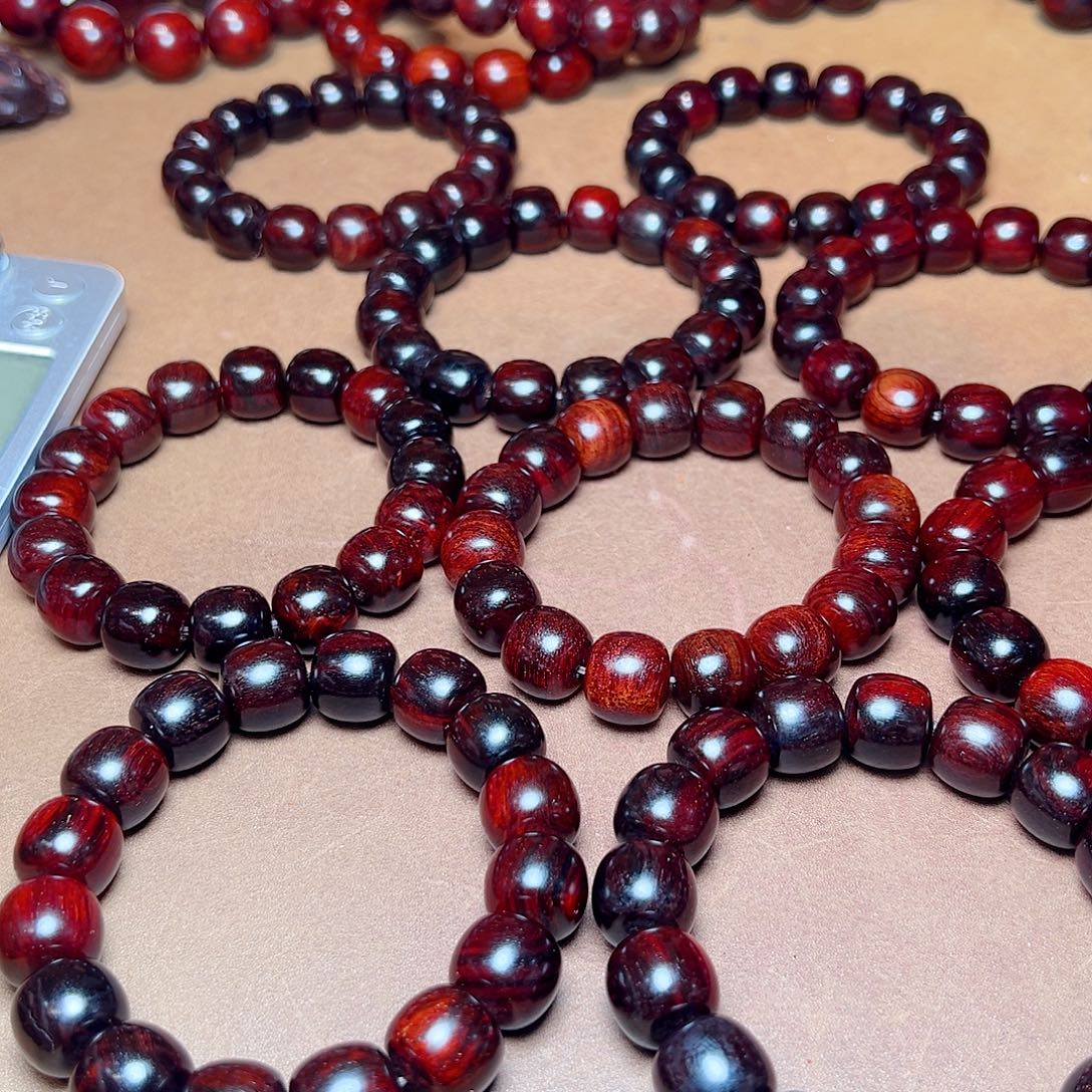 小叶紫檀手串/手链1314琴料金星