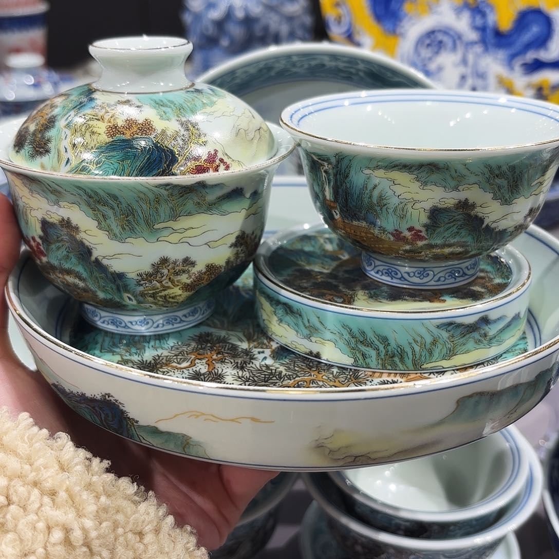 瓷片景德镇瓷器艺术