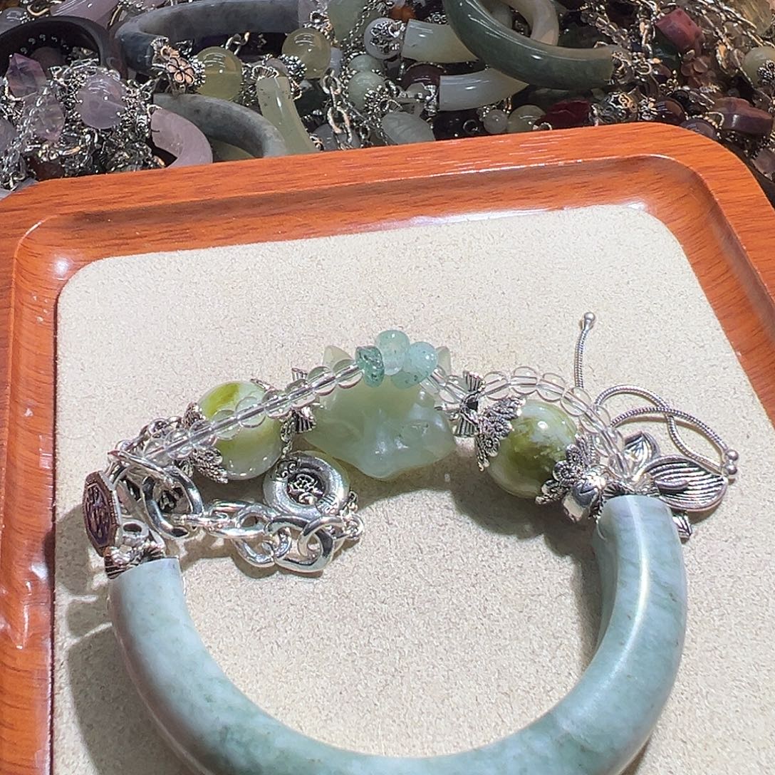 水晶未镶嵌手链水晶手链