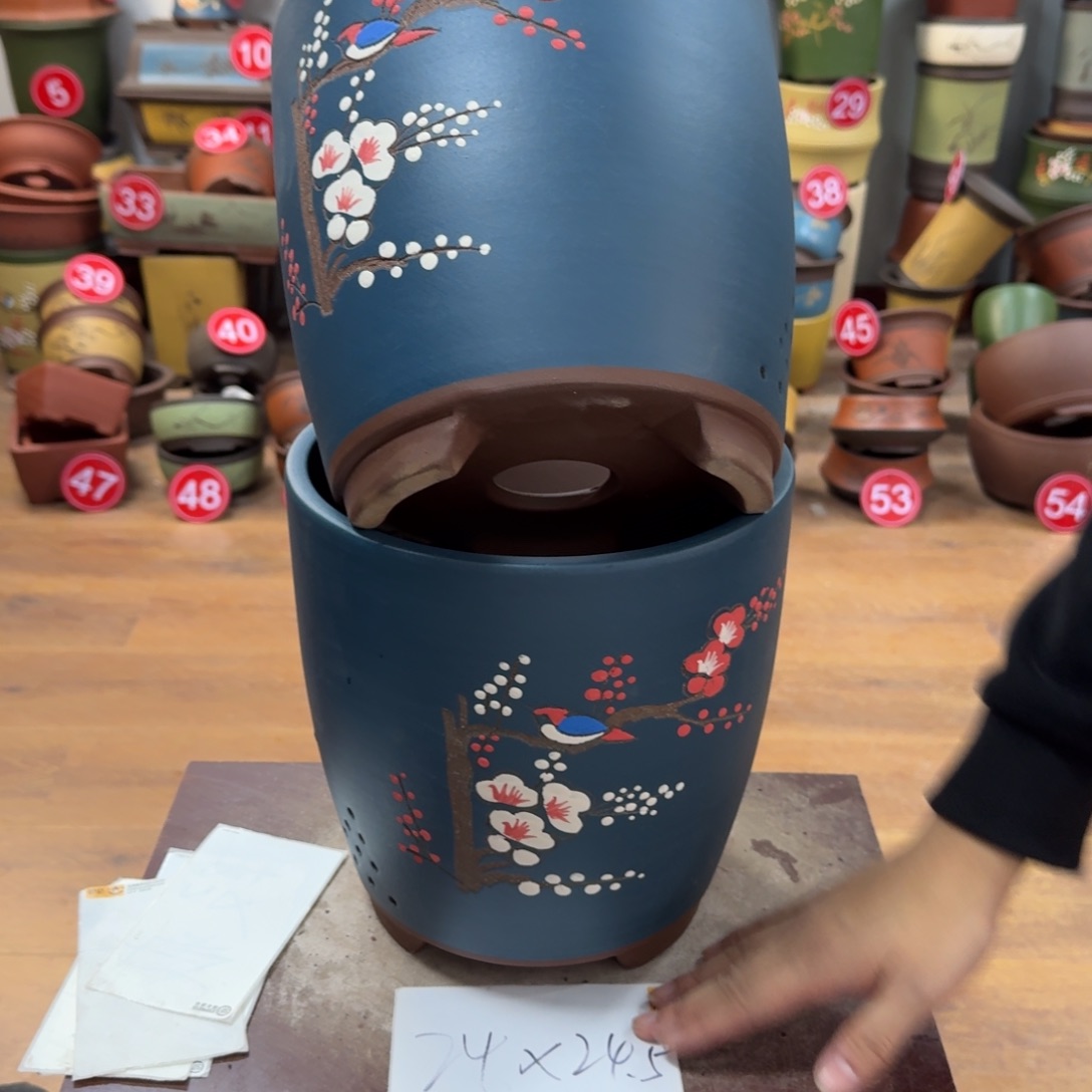 紫砂花盆破损包赔