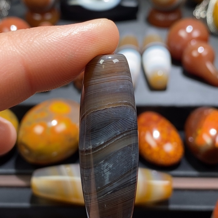 玛瑙/玉髓未镶嵌挂件