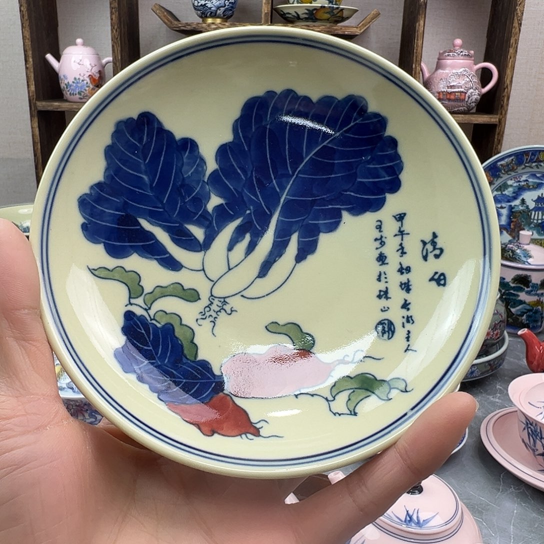 摆件陶景德镇陶瓷567老厂瓷17