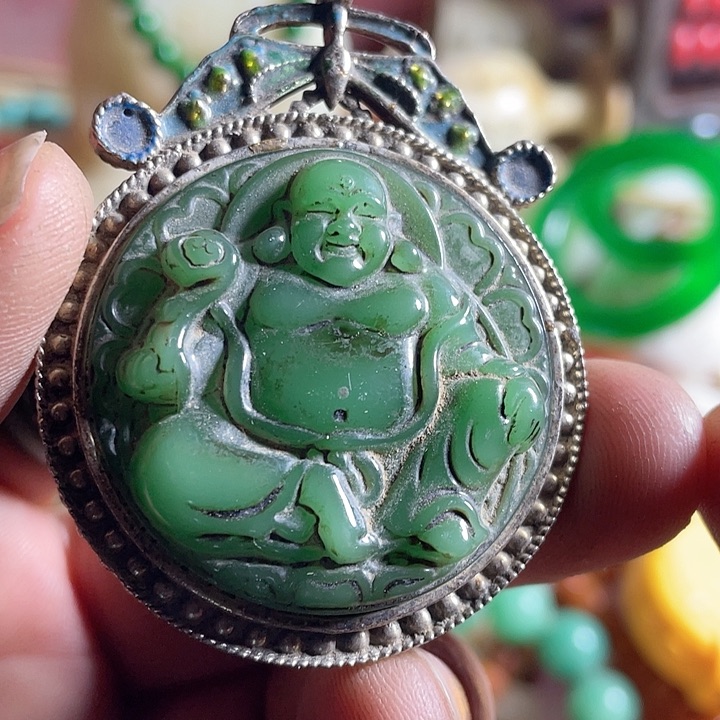 和田玉（糖玉）挂件未镶嵌