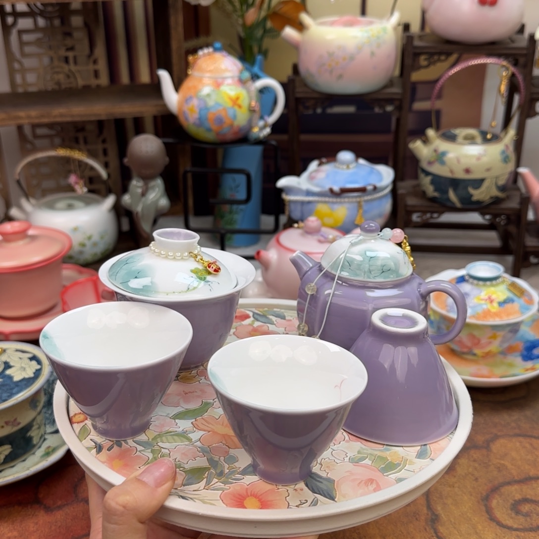 孤品茶具就一件，拼拼手速～