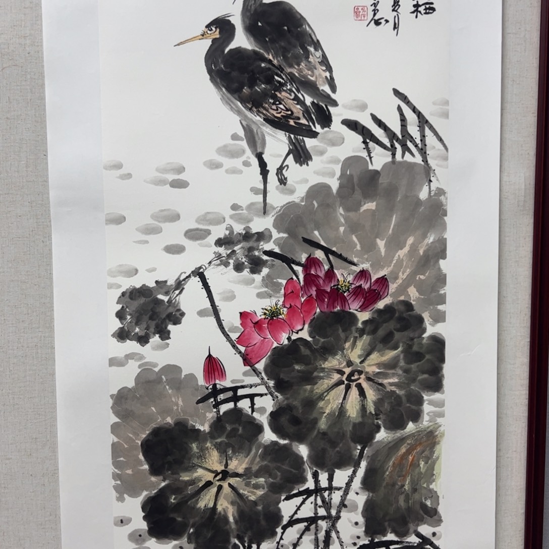 国画亲笔手绘原创