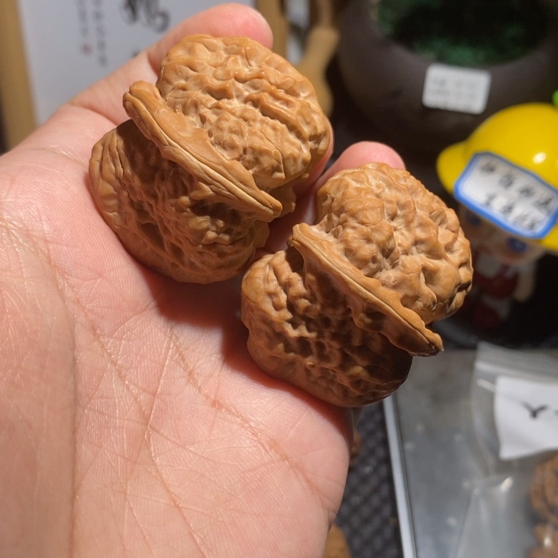 文玩核桃把件42全品蛤蟆头