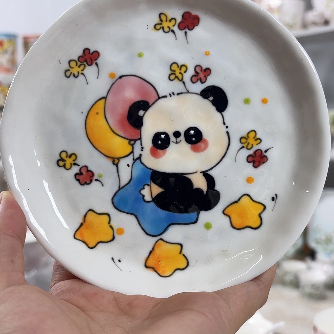 手绘高温釉下彩陶瓷