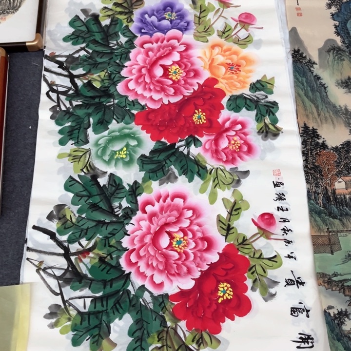 国画作品手绘画清仓作品