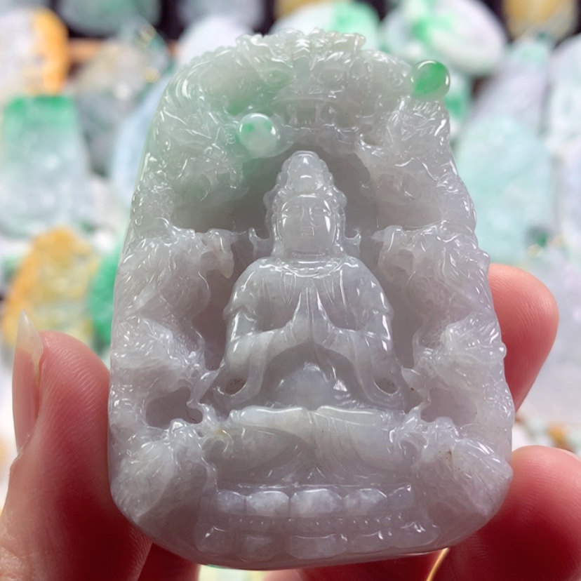 【闪购商品】翡翠吊坠(不含链)未镶嵌