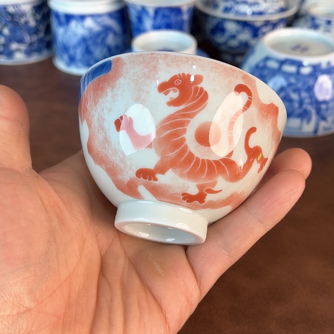 杯景德镇全手工手绘陶瓷