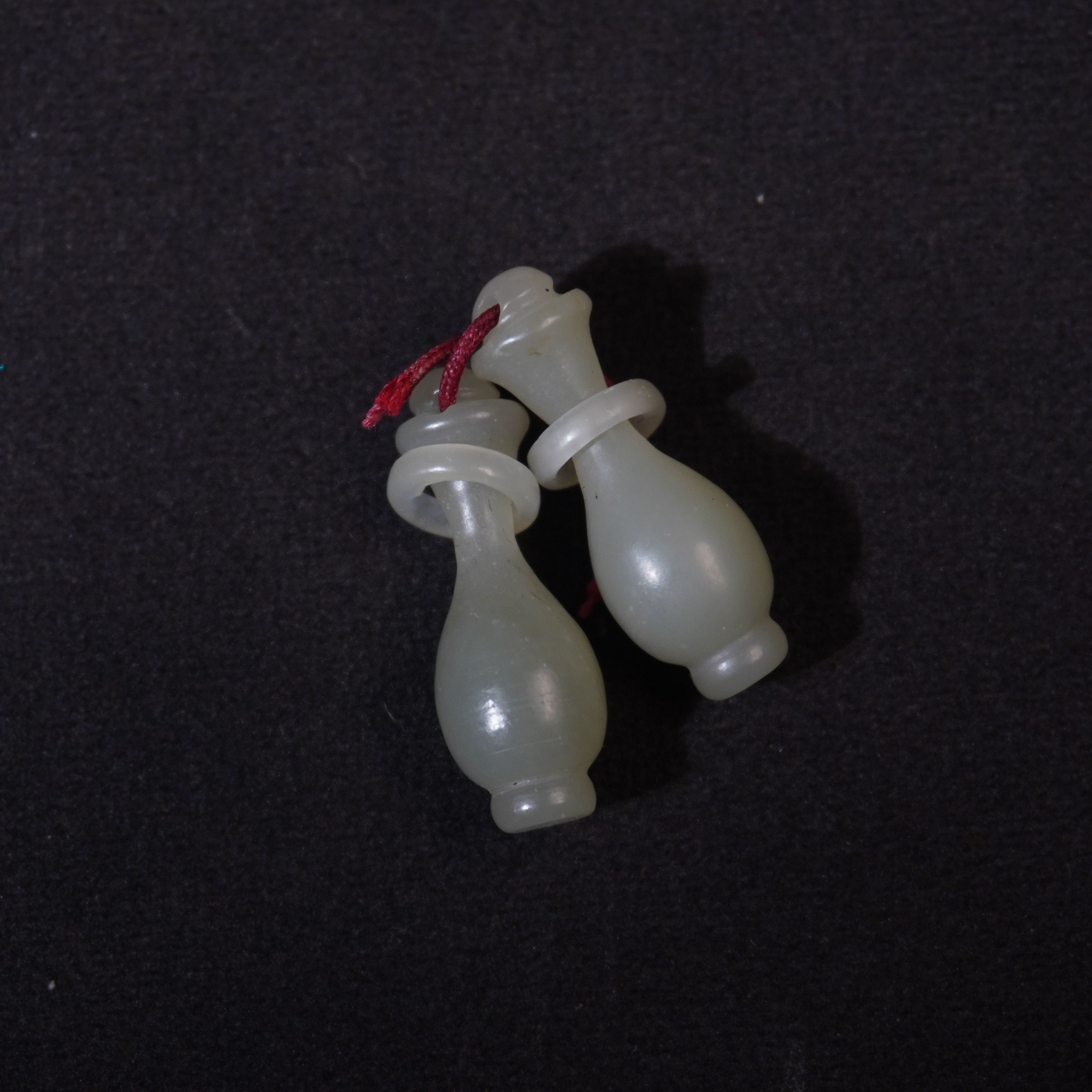 7NK127  清 和田玉吊坠