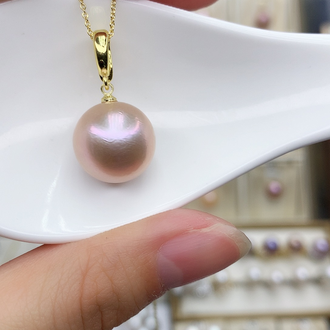 淡水珍珠颈饰合金