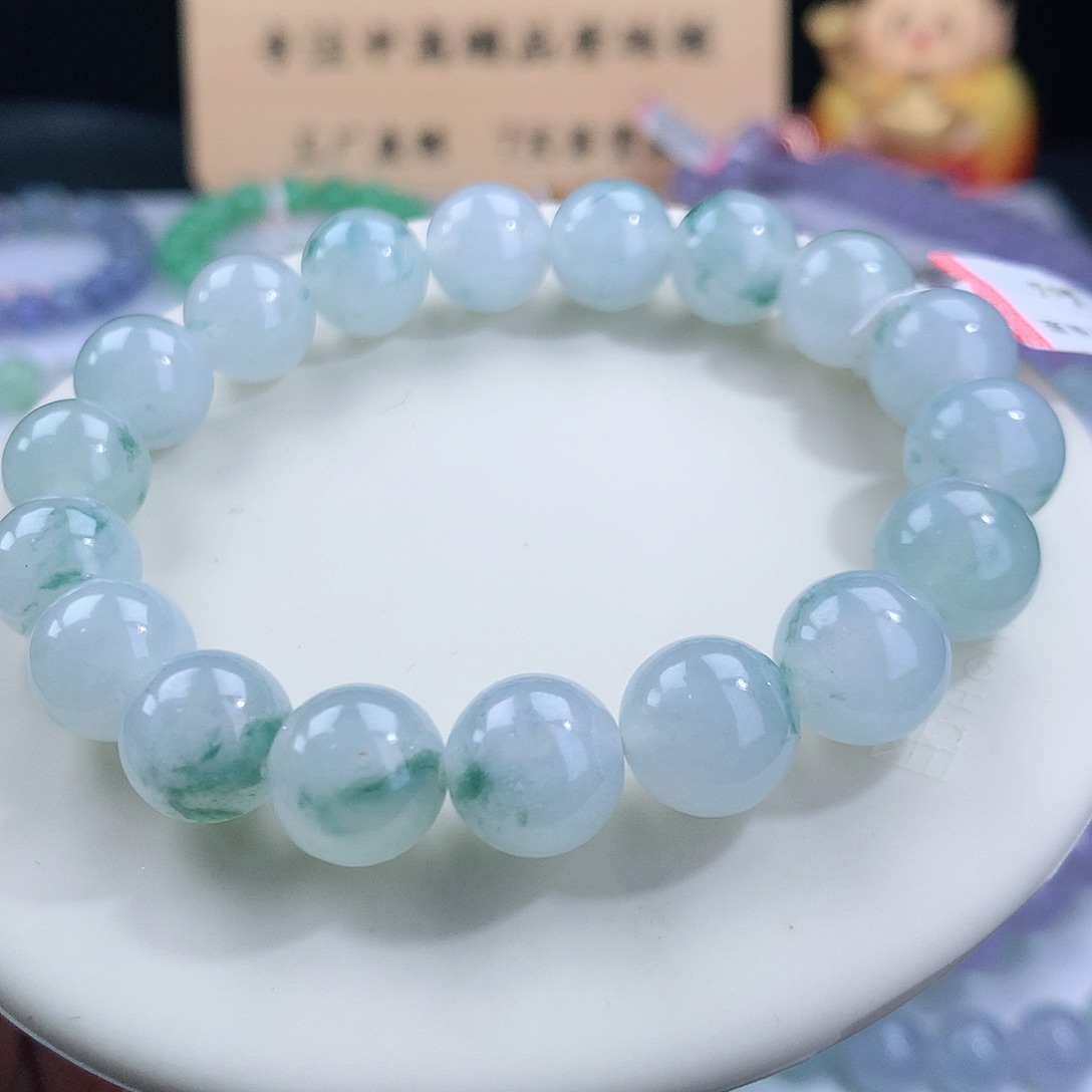 翡翠手链未镶嵌卡10