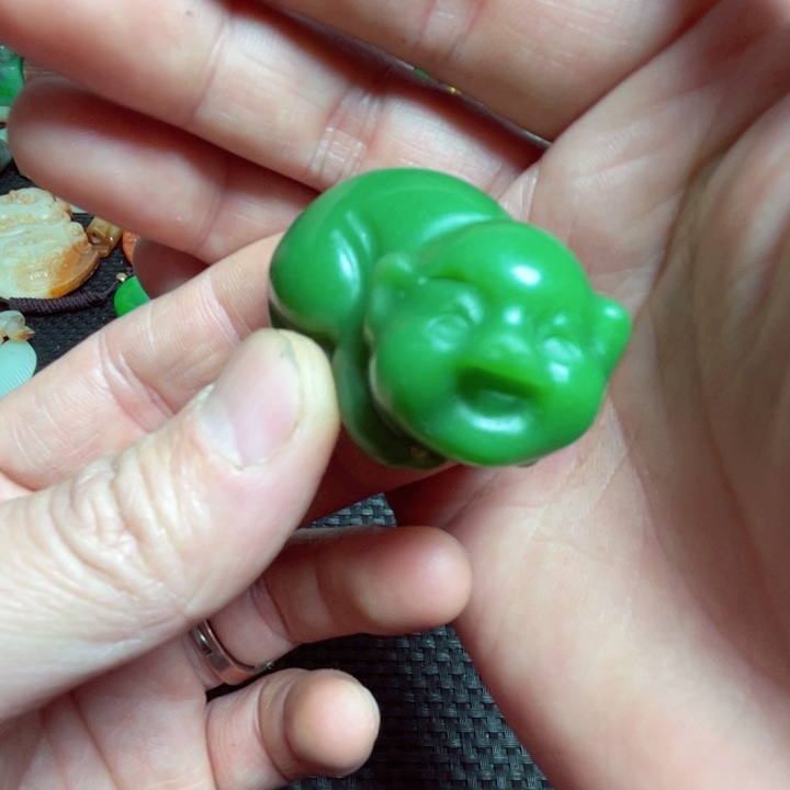 滴血莲花菩提把件