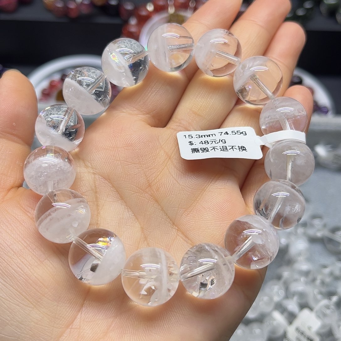 未镶嵌手链水晶天然水晶