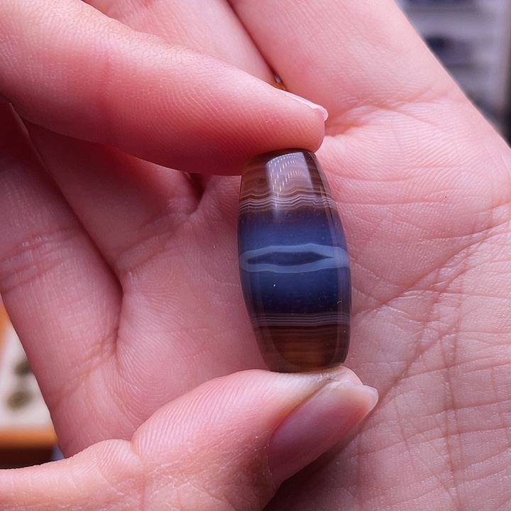 天***物玛瑙/玉髓未镶嵌颈饰