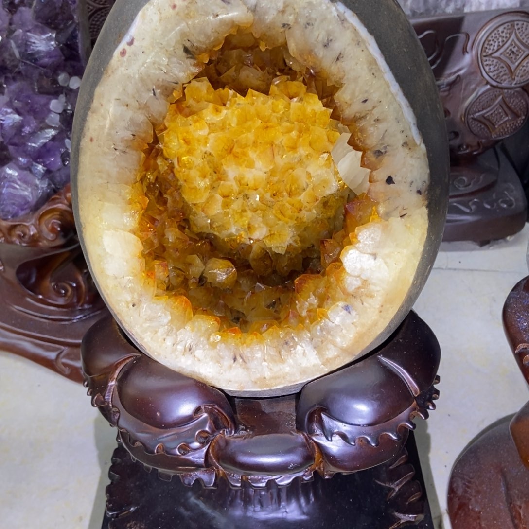 紫晶大型摆件（非配饰）未镶嵌