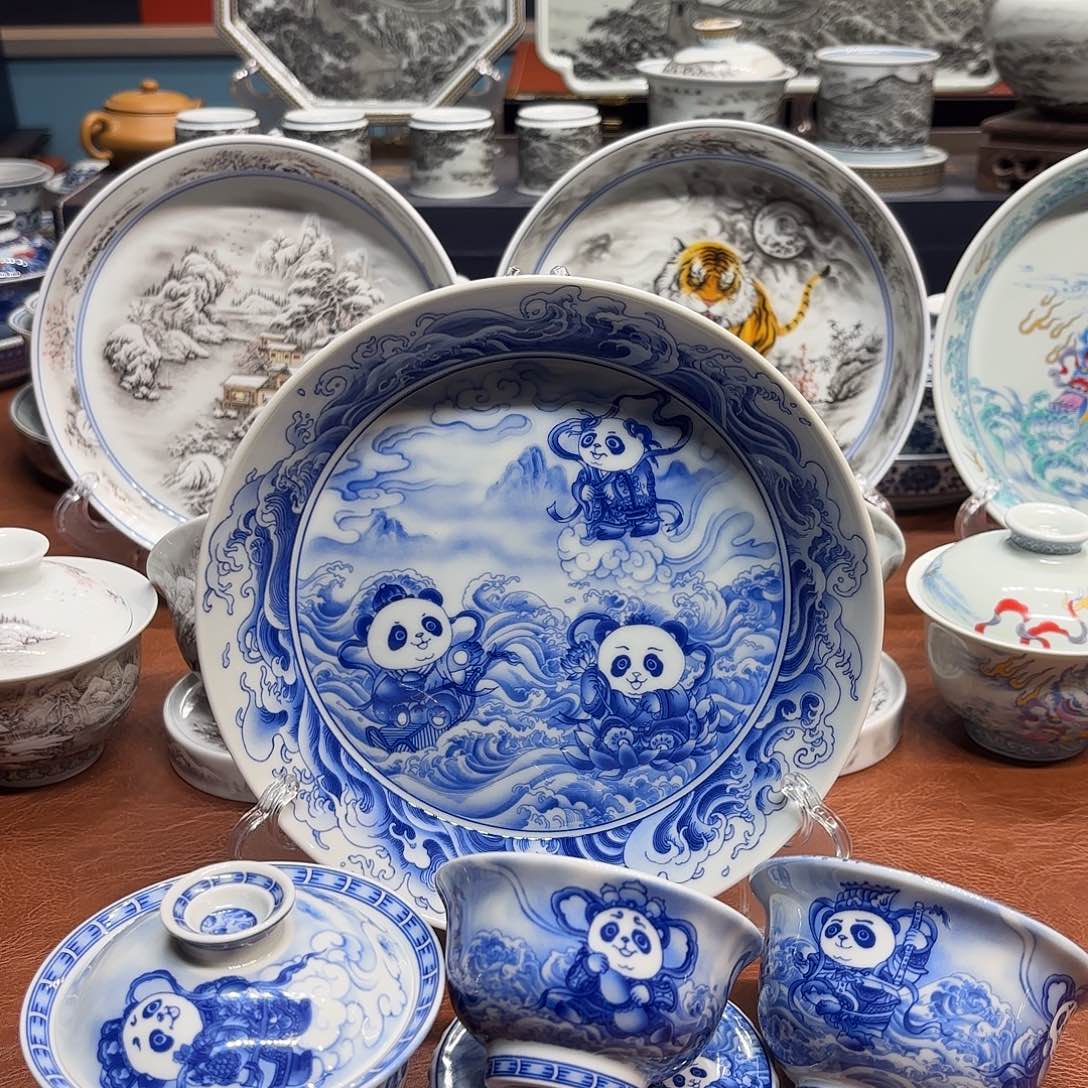 陶杯子景德镇陶瓷艺术展