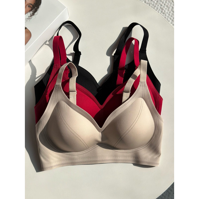 爆火美秘时髦派-无感承托小胸聚拢内衣 112386