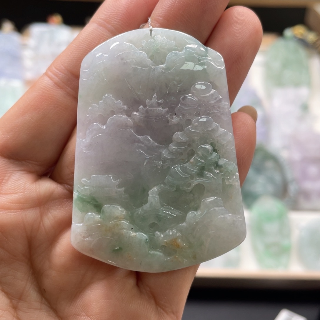 翡翠吊坠(不含链)未镶嵌