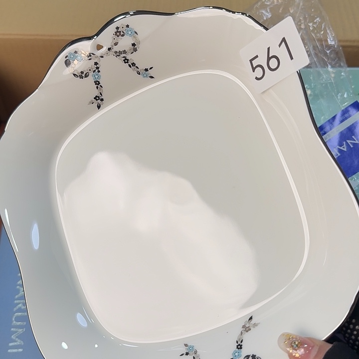 柒喜美瓷 拒绝假货很好看的盘子