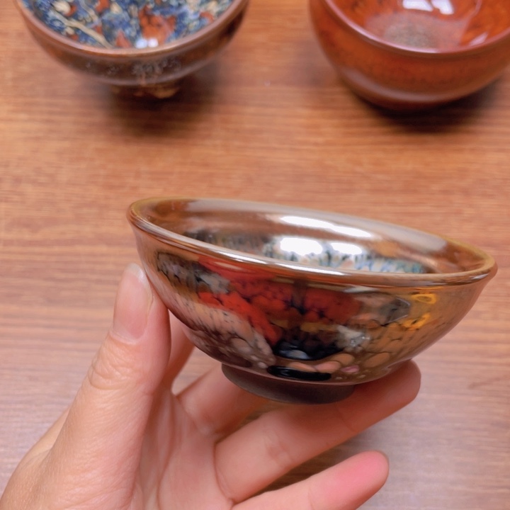 茶盏建窑建盏主人杯