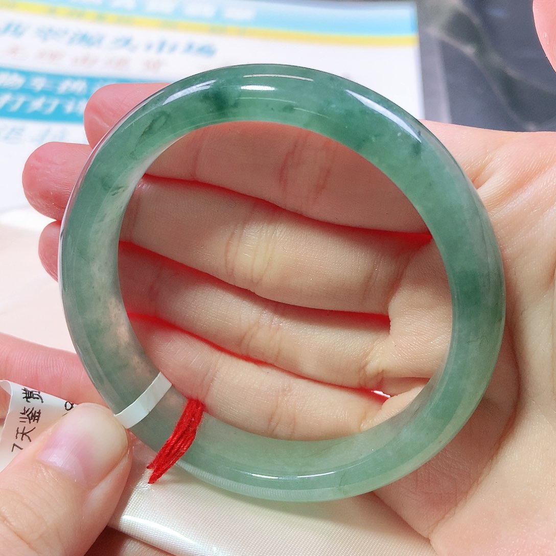 未镶嵌手镯翡翠1533号