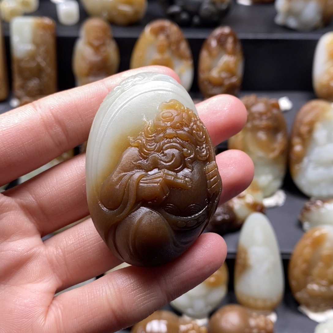 和田玉挂件未镶嵌