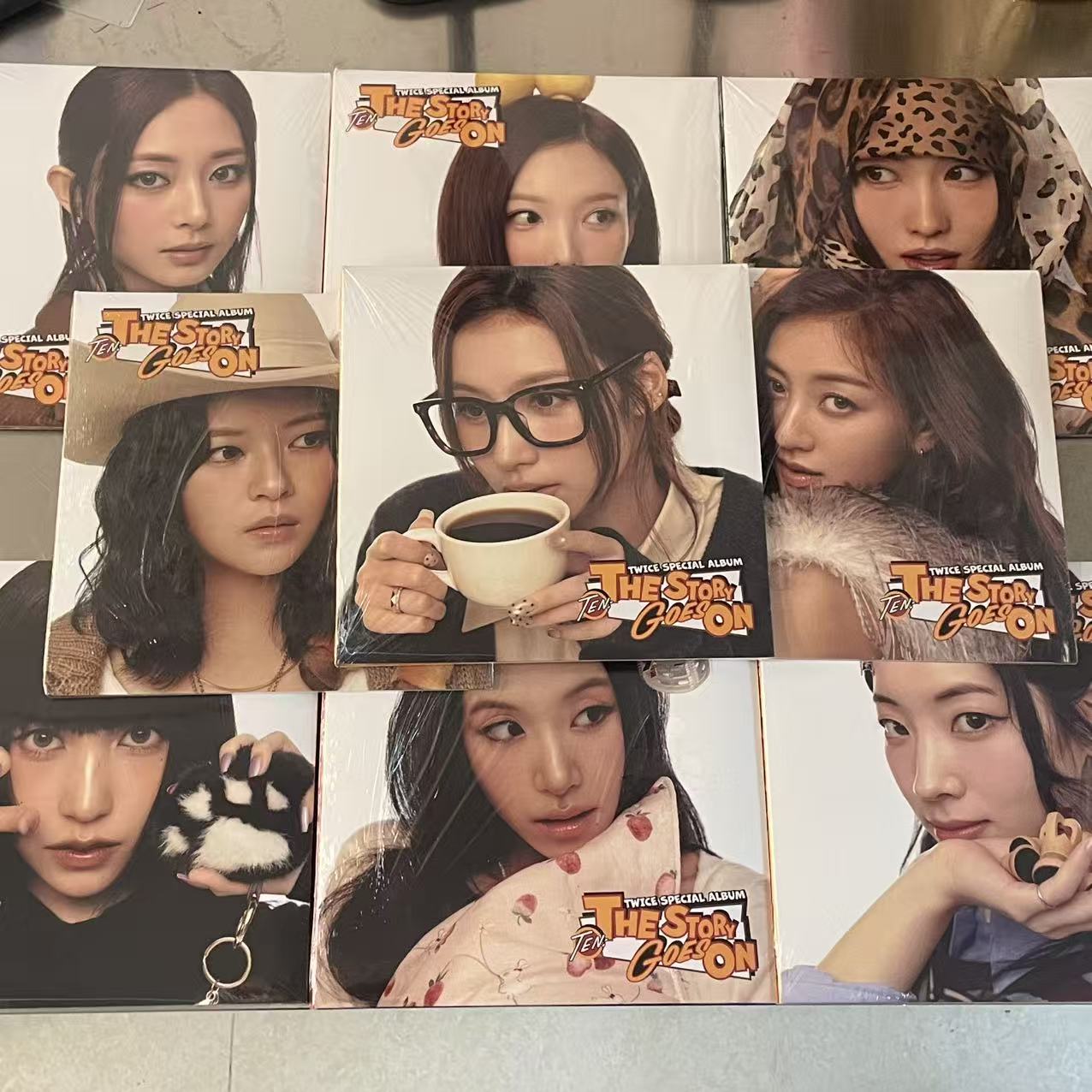 【现货】出兔twice十周年专辑团封未拆 单封未拆 mp特典 mk特典