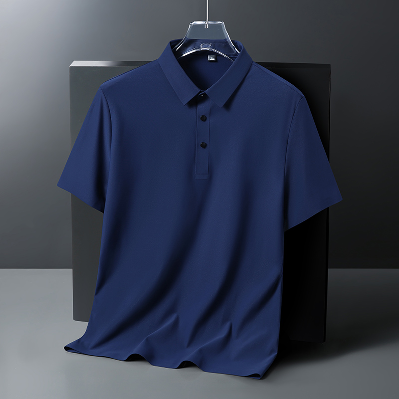 GK-2199夏季男士翻领polo衫休闲宽松短袖T恤百搭速干透气运动上衣