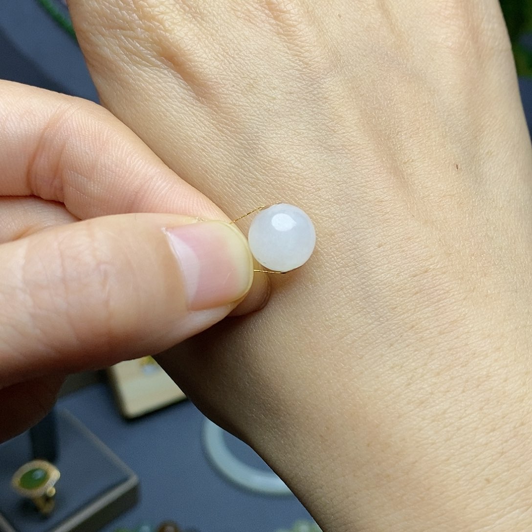 和田玉颈饰18K金镶嵌CS