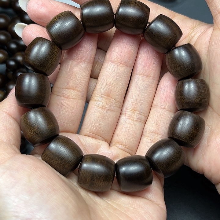 手串沉香木越南芽庄白棋