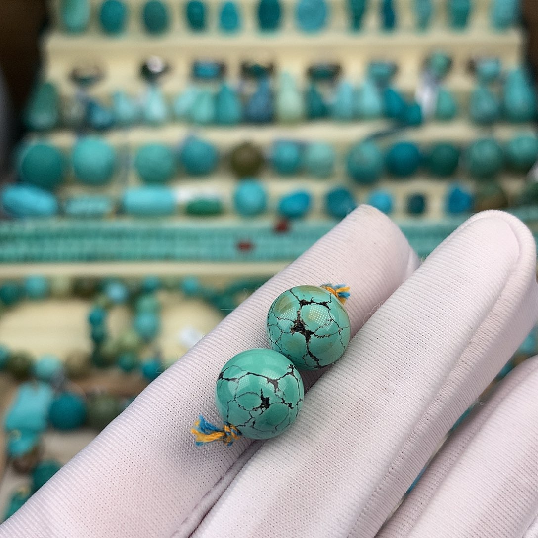 绿松石未镶嵌珠宝奇石10.9