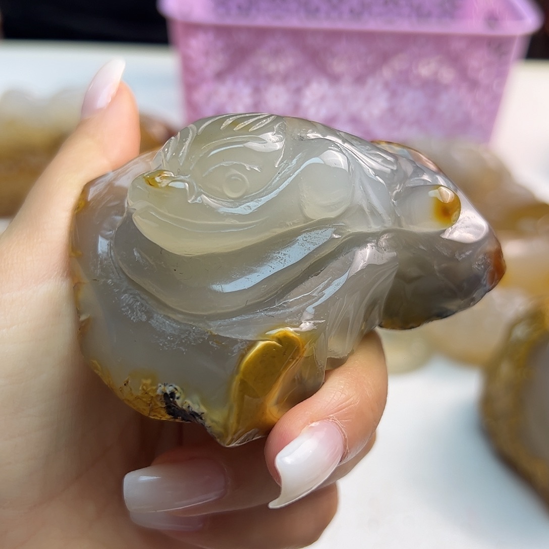 玛瑙/玉髓未镶嵌颈饰