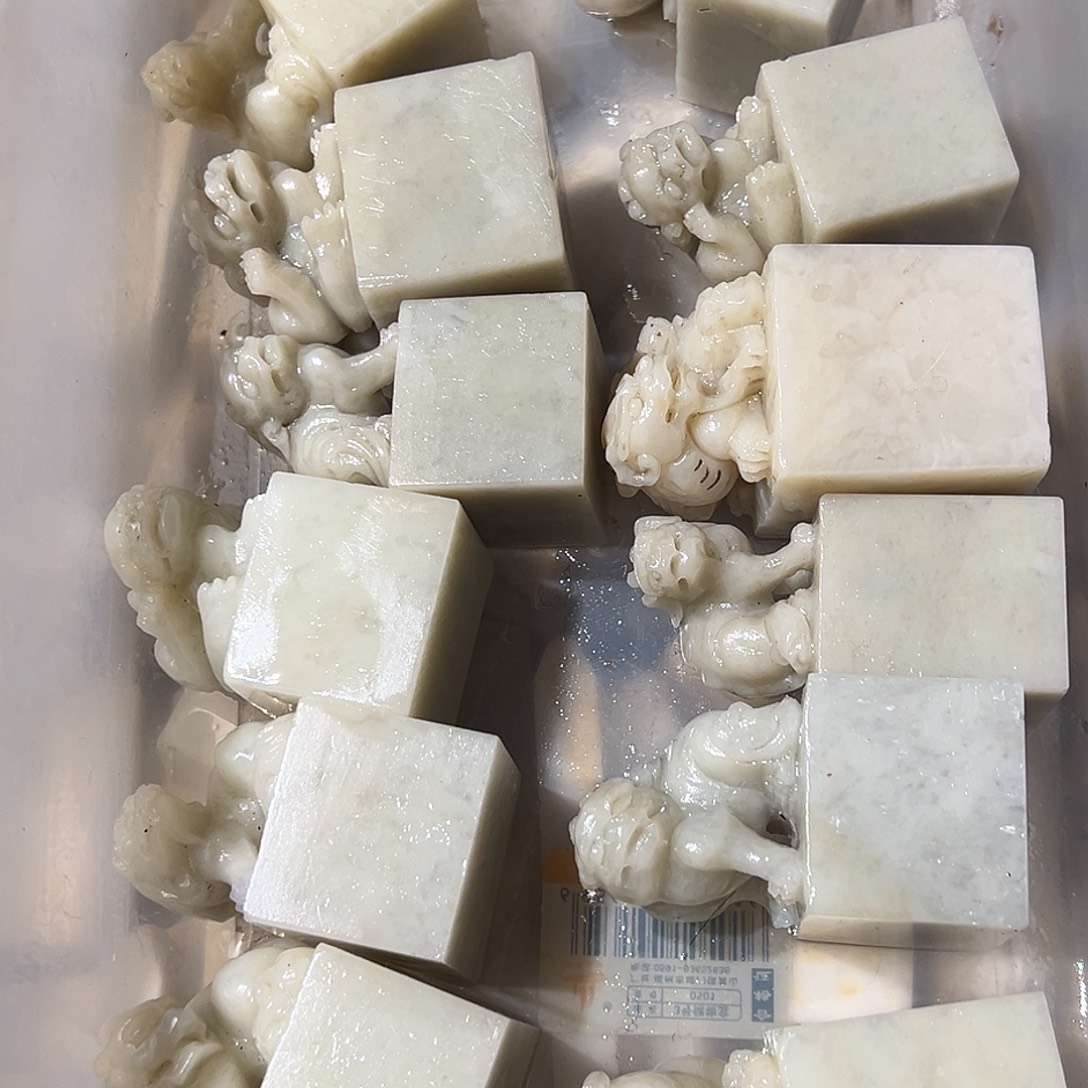 寿山石寿山石批发2个 3.5-3.8左右