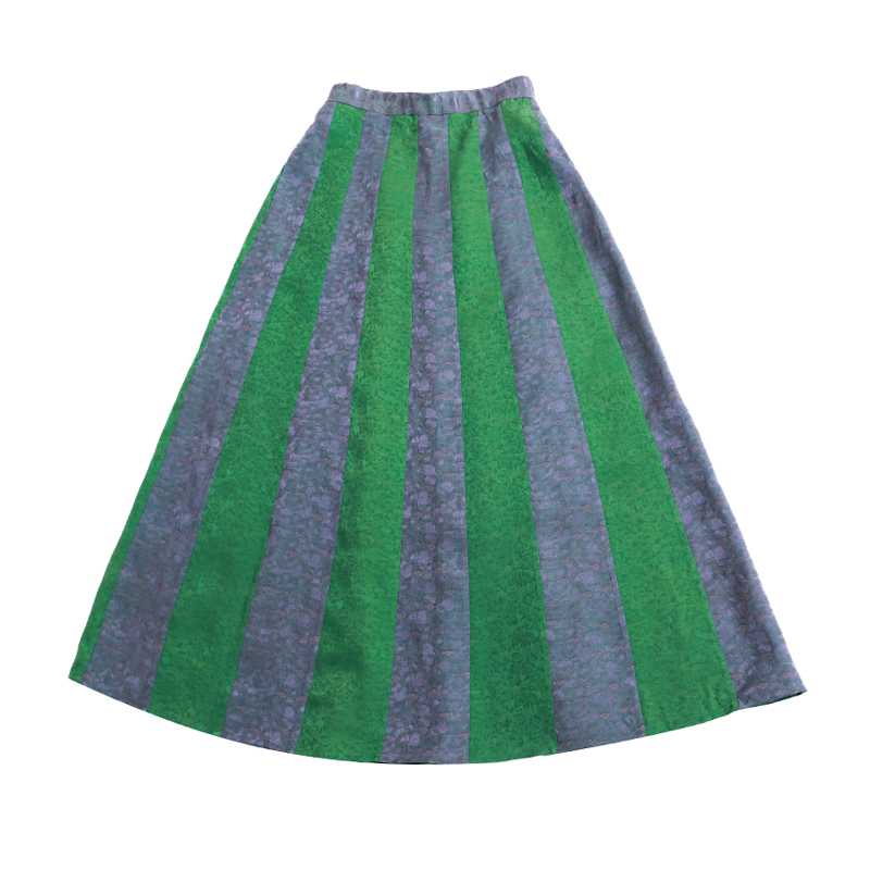 「絮青」乐锦坊时尚中国风百搭原创设计感日常高端松紧腰汉服半身裙